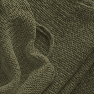 Lanena brisača M. wafel OLIVE GREEN 75x130 Lanena brisača M. wafel OLIVE GREEN 75x130