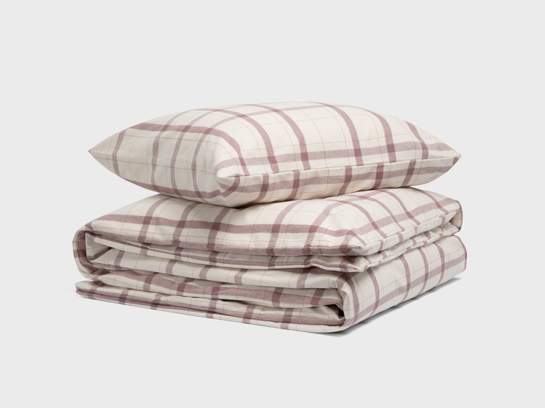 duvet-cover-set-cotton-flannel-mauve-check-1-pkg