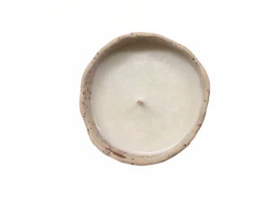 Sveča v keramični posodi "Hruška v cvetju" 200g.