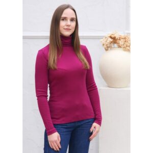 Ženski puli iz 100% volne ROZA S,XL