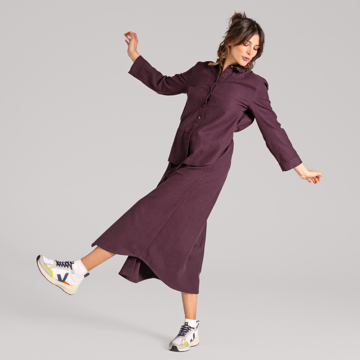 Obleka iz 100% ekološkega bombaža