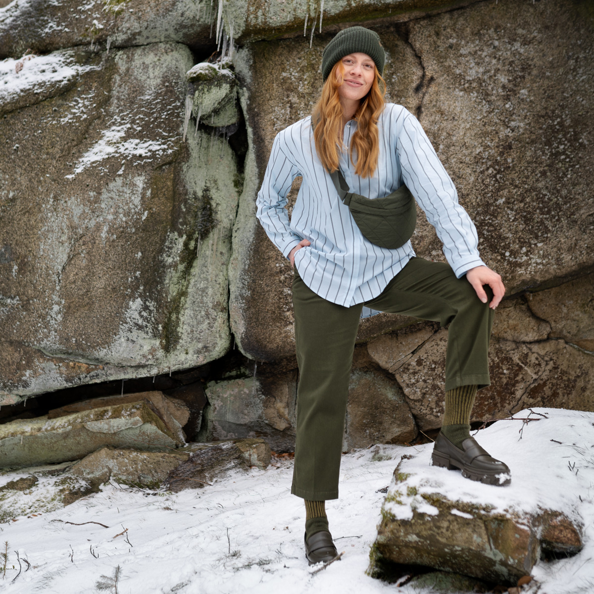 Ženska srajca iz ekološkega bombaža