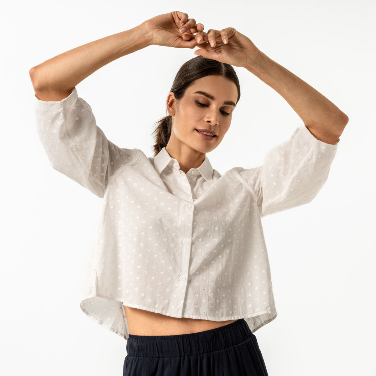 Ženska srajca iz ekološkega bombaža