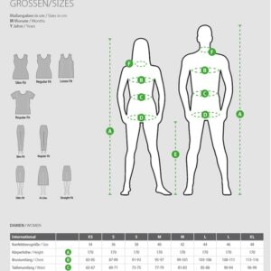 ženska oblačila velikost