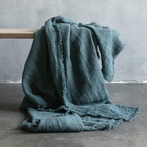 Lanena odeja 155x200 BALSAM GREEN Lanena odeja 155x200 BALSAM GREEN