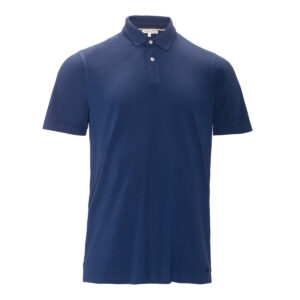 Polo majica iz ekološkega bombaža MODRA M,L