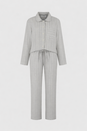 Bombažna pižama I Ekološki bombaž SIVA M Bombažna pižama I Ekološki bombaž SIVA M