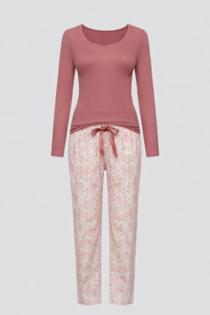Bombažna pižama I Ekološki bombaž ROZA 36,38 Bombažna pižama I Ekološki bombaž ROZA 36,38
