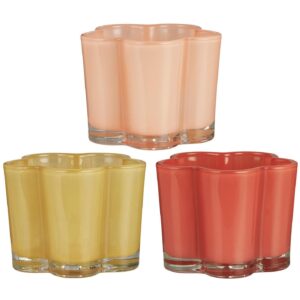 Svečnik steklo komplet