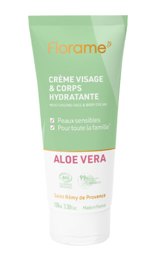 Aloe vera vlažilna krema za obraz in telo 100ml.
