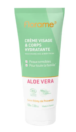 Aloe vera vlažilna krema za obraz in telo 100ml.