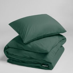Posteljnina iz ekološkega bombažapercale-forest-green-2-1p-stk Posteljnina iz ekološkega bombaža