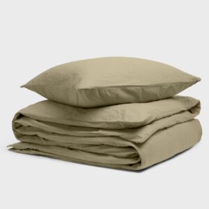 duvet-cover-set-hemp-cotton-botanic-green-2-1p-stk posteljnina iz konoplje