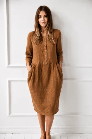 Lanena obleka 1230 HONEY M Lanena obleka 1230 HONEY M