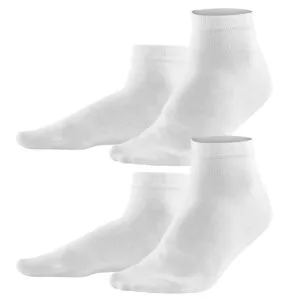 Nogavice unisex nizke BELE 2 kom
