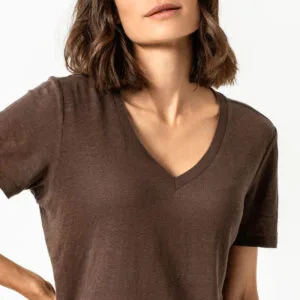 Lanena majica BROWN S,M,L Lanena majica BROWN S,M,L