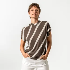 Bombažna majica BROWN S,XL Bombažna majica BROWN S,XL