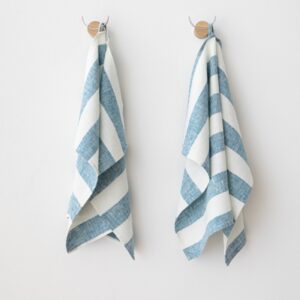 Lanena kuhinjska krpa MARINE BLUE Philippe 47x65