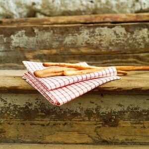 Kuhinjska krpa 100% lan Gingham