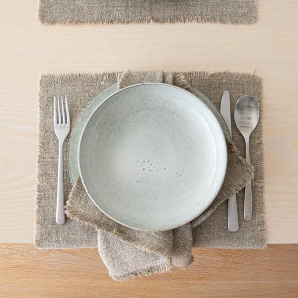 Pogrinjek lan rustic natur 35x48 Pogrinjek lan rustic natur 35x48