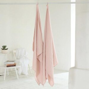 Brisača/Deka iz 100% lanu rosa w 75x130 Brisača/Deka iz 100% lanu rosa w 75x130