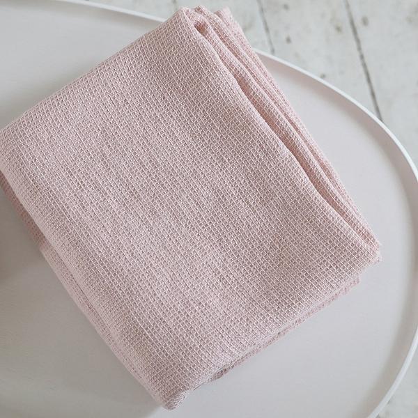 Brisača/Deka iz 100% lanu rosa w 75x130 Brisača/Deka iz 100% lanu rosa w 75x130