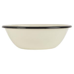 Emajlirana skleda butter cream