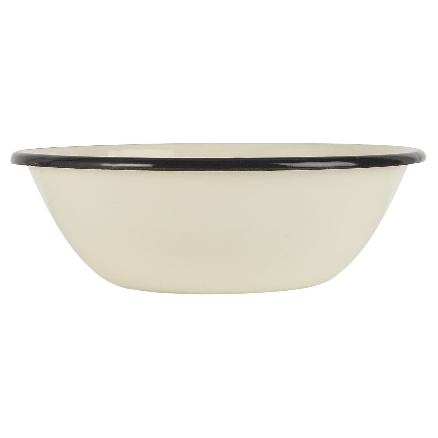 Emajlirana skleda butter cream