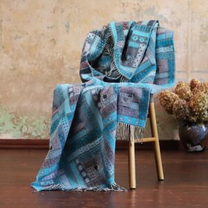 Volnena deka WoolMe 130x180 M.TURQUISE Volnena deka WoolMe 130x180 M.TURQUISE