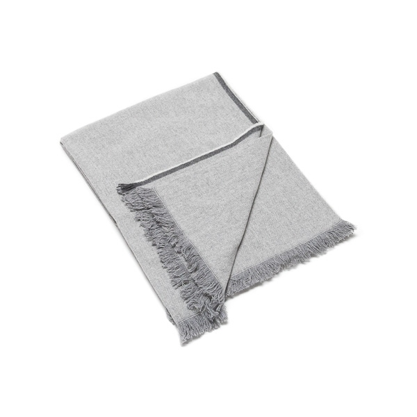 Volneni šal 130x180 Salvatore silver Volneni šal 130x180 Salvatore silver