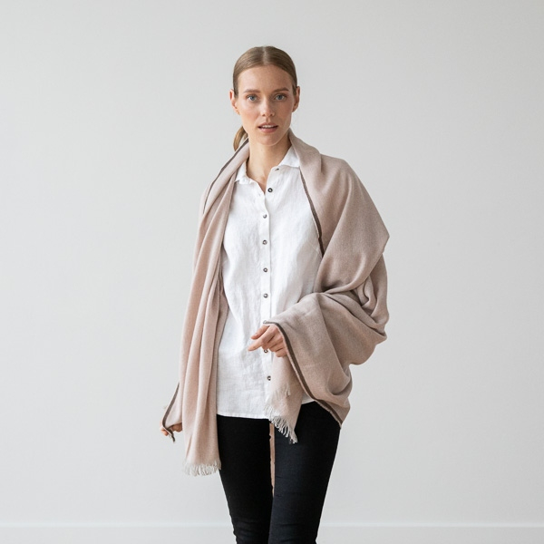 Volneni šal, odeja 130x180 S.ROZA