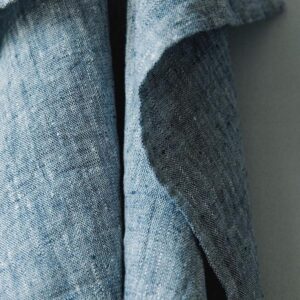 Krpa iz 100% lana indigo Francesca 47x65