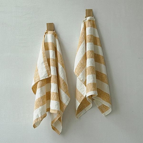 Krpa iz 100% lanu gold Philippe 47x65