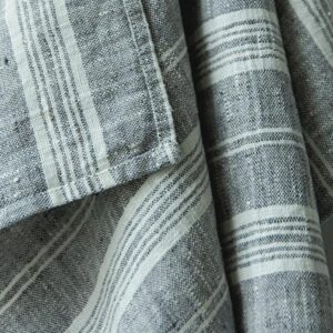 Krpa iz 100% lana graphite Multistripe 47x65 Krpa iz 100% lana graphite Multistripe 47x65