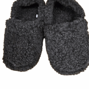 Copati iz 100% kosmatene volne t.sivi, nizki, več velikosti