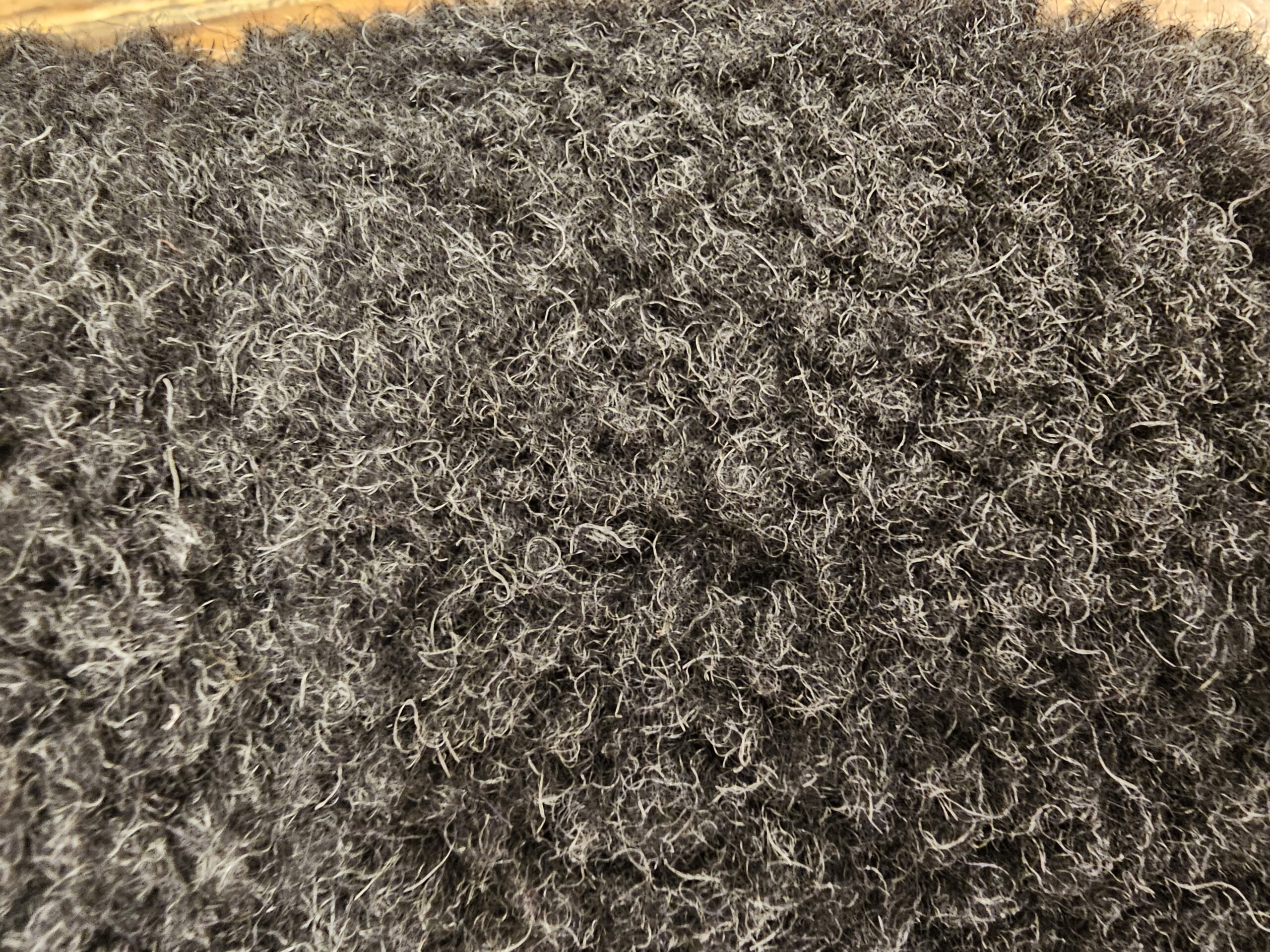 Copati iz 100% kosmatene volne t.sivi, nizki, več velikosti