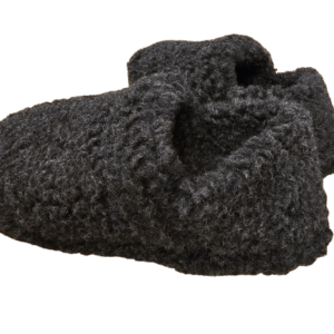 Copati iz 100% kosmatene volne t.sivi, nizki, več velikosti