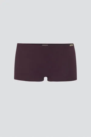 Panty spodnjice iz eko bombaža BURGUNDY
