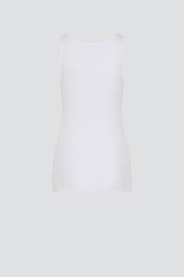 Spodnja majica šir. nar. iz eko bombaža BELA