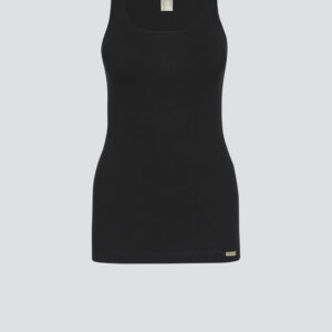 Spodnja majica šir. nar. iz eko bombaža ČRNA