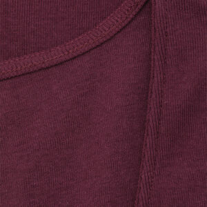 Spodnja majica šir. nar. iz eko bombaža BURGUNDY