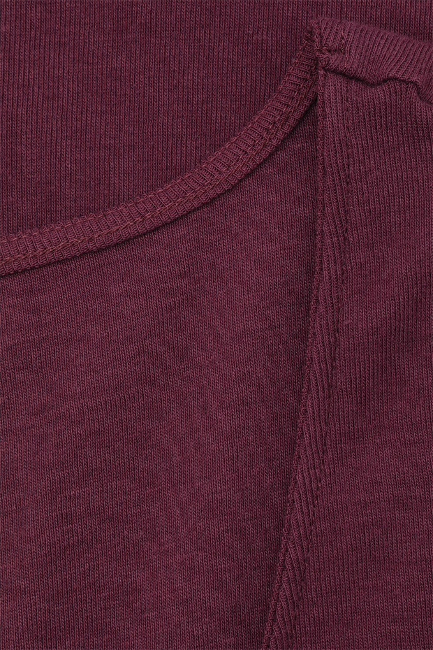 Spodnja majica šir. nar. iz eko bombaža BURGUNDY