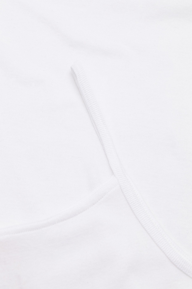 Spodnja majica tanke nar. iz eko bombaža BELA