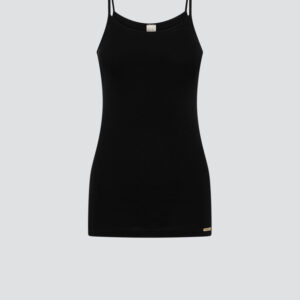 Spodnja majica tanke nar. iz eko bombaža ČRNA