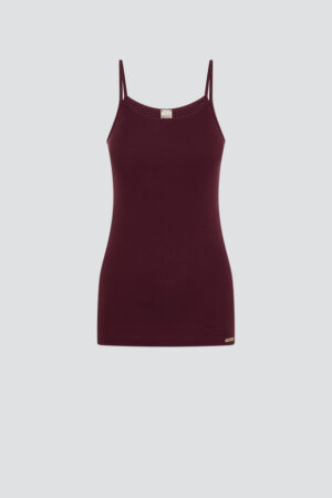 Spodnja majica tanke nar. iz eko bombaža BURGUNDY