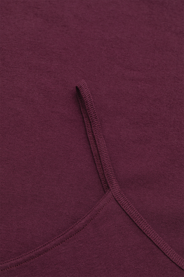 Spodnja majica tanke nar. iz eko bombaža BURGUNDY