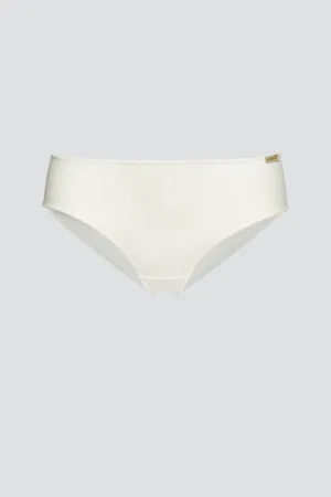 Rio slip spodnjice iz eko bombaža OFF WHITE