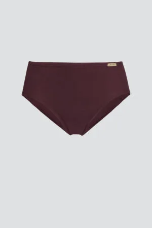 Jazz spodnjice iz eko bombaža BURGUNDY