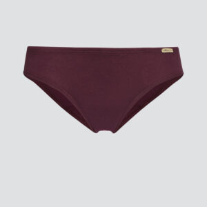 Mini slip spodnjice iz eko bombaža BURGUNDY Mini slip spodnjice iz eko bombaža BURGUNDY