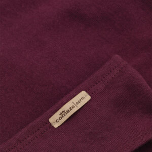 Mini slip spodnjice iz eko bombaža BURGUNDY Mini slip spodnjice iz eko bombaža BURGUNDY